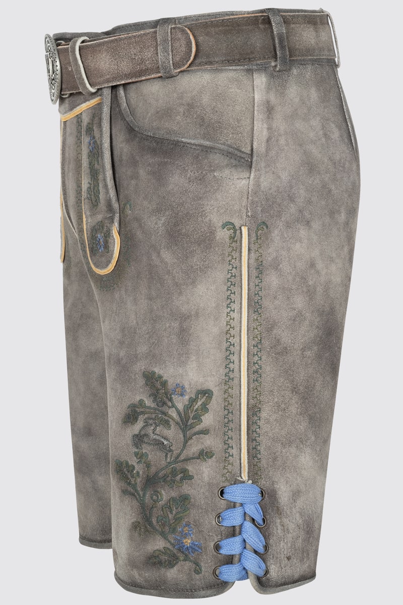 Lederhose Charlie mit Gürtel