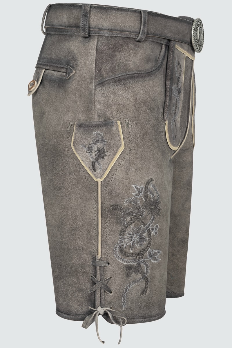 Lederhose Mirko mit Gürtel