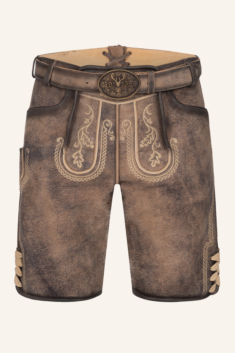 Lederhose Magnus with belt