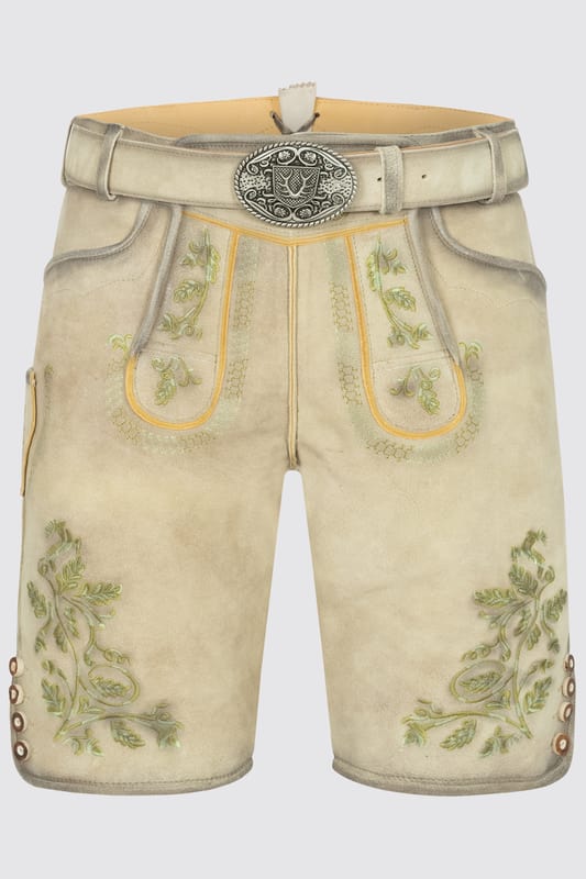 Lederhose Arlo mit Gürtel günstig online kaufen
