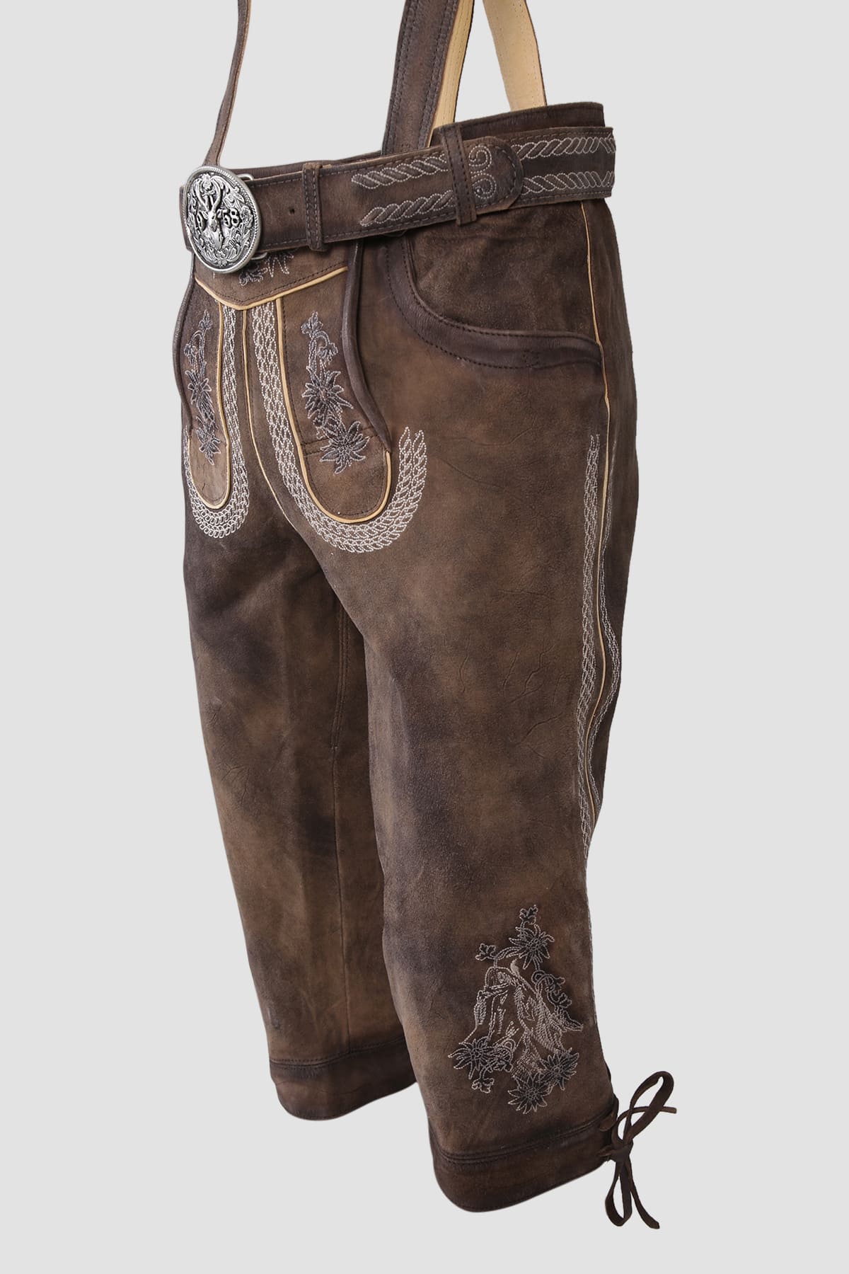 Lederhose Georg mit Gürtel