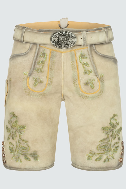 Lederhose Arlo mit Gürtel günstig online kaufen