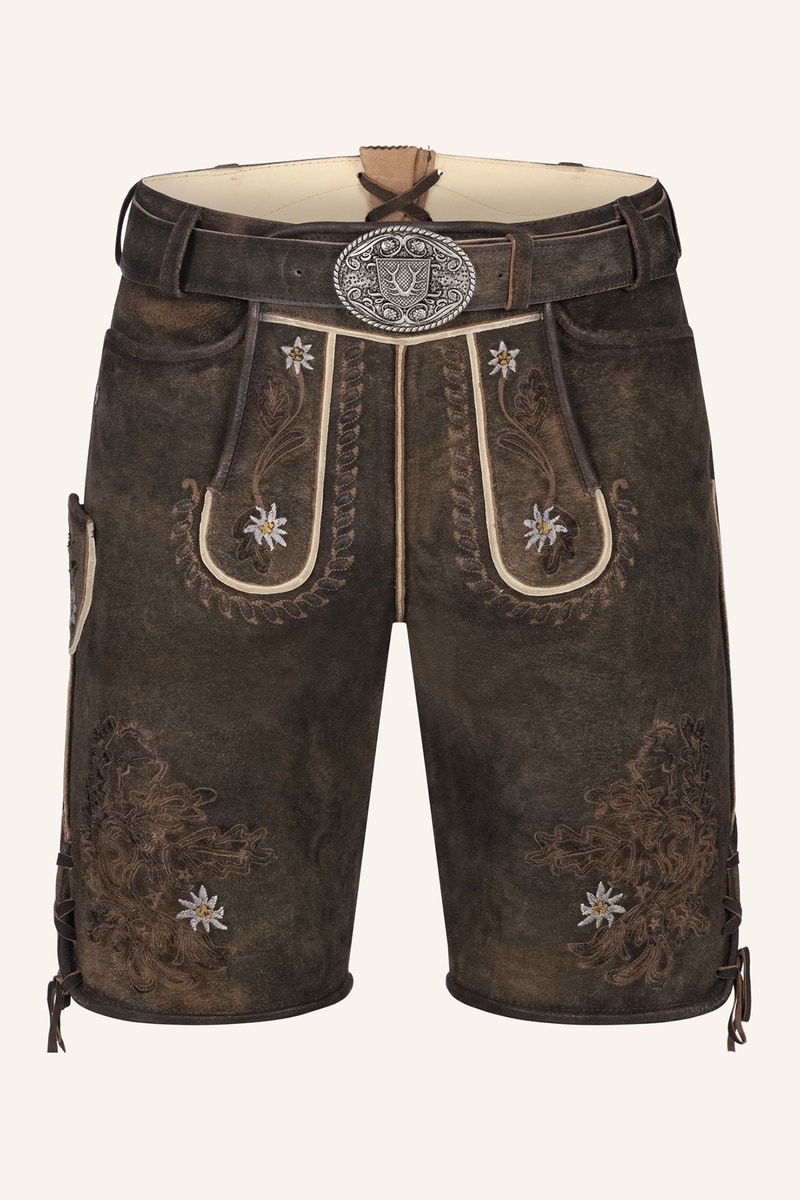Lederhose Leny with belt