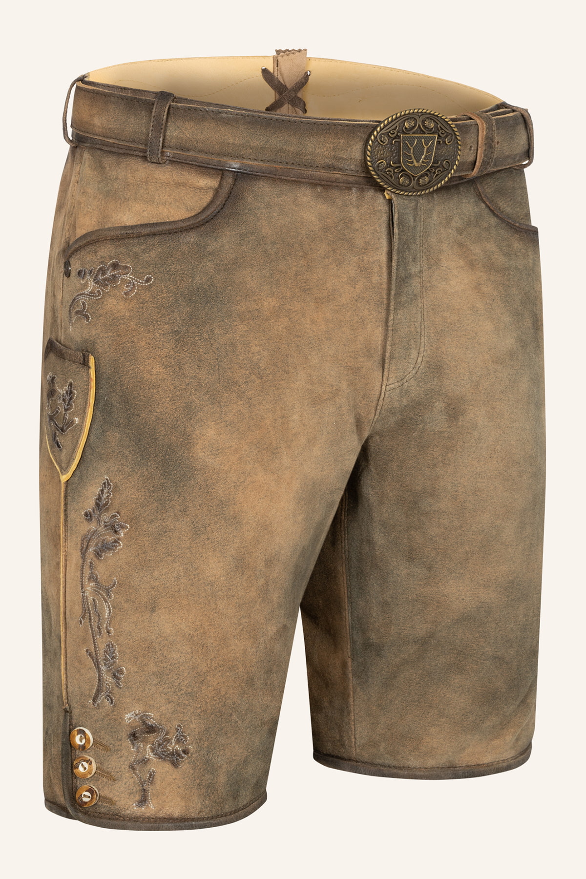 Lederhose Paulo with Belt