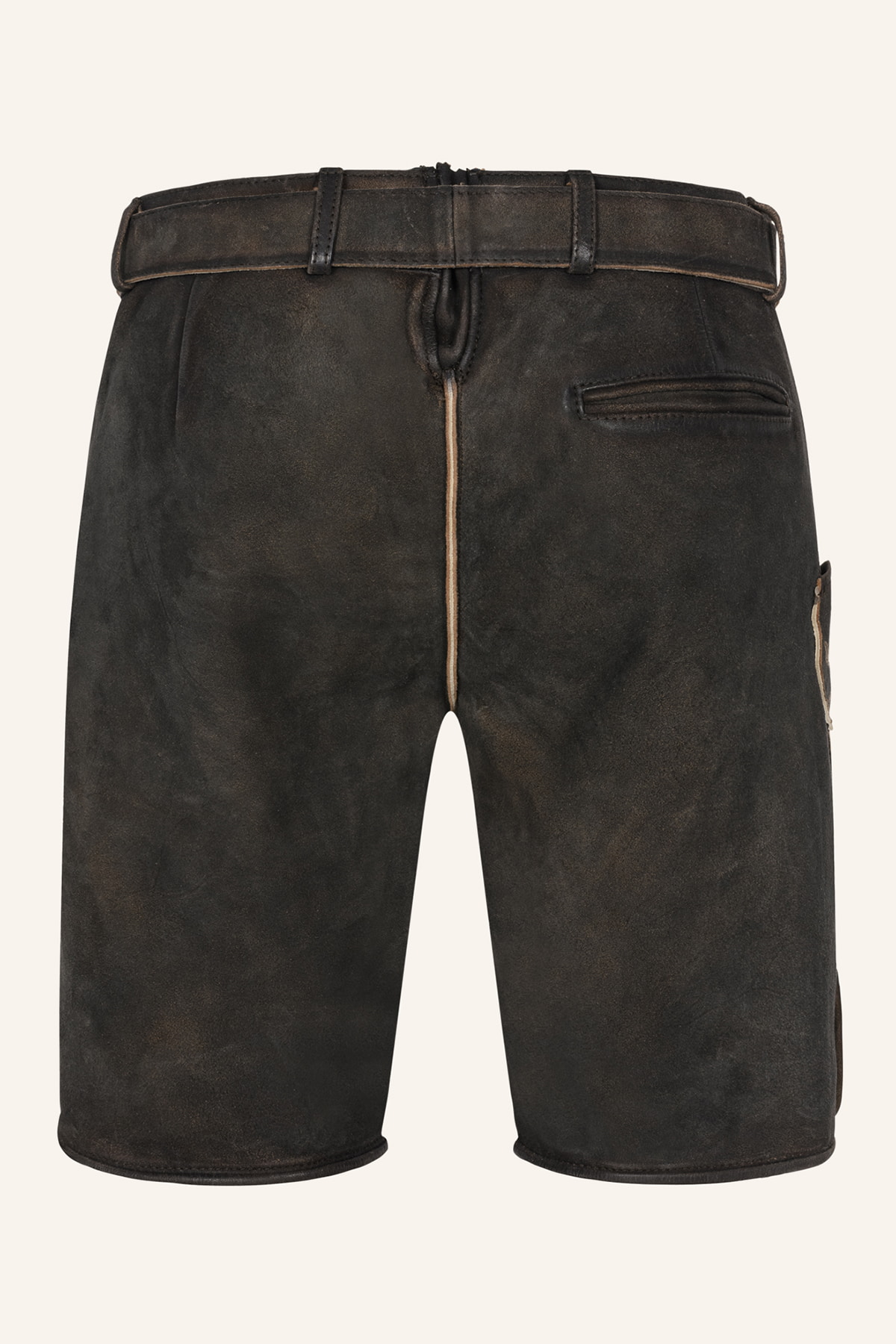 Lederhose Nero with belt