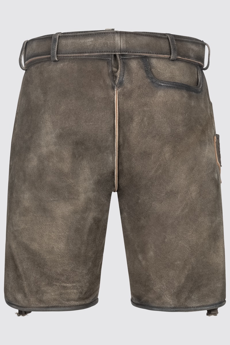 Lederhose Silvio mit Gürtel