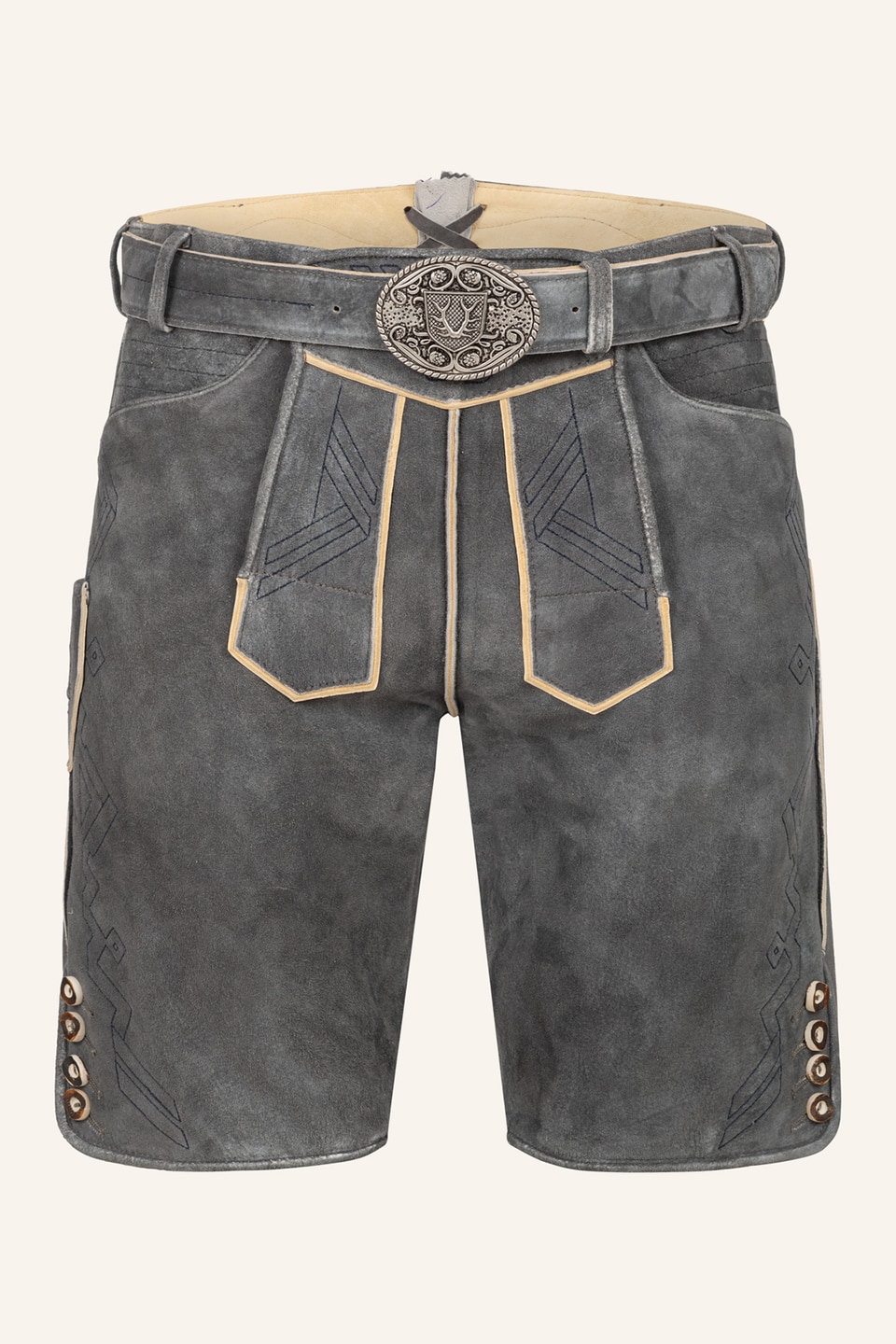 Lederhose Xilas with belt