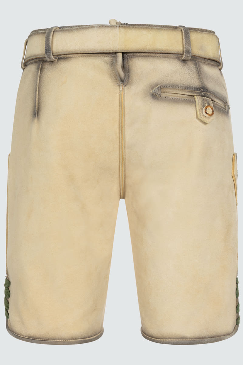 Lederhose Darian mit Gürtel