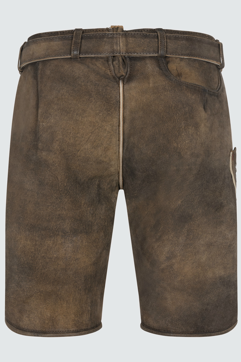 Lederhose Dante mit Gürtel