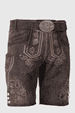 Lederhose Henry mit Gürtel