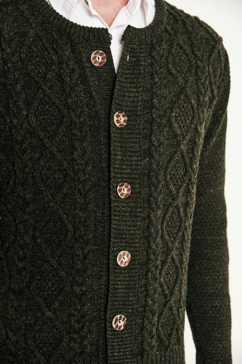 Strickjacke Maxi