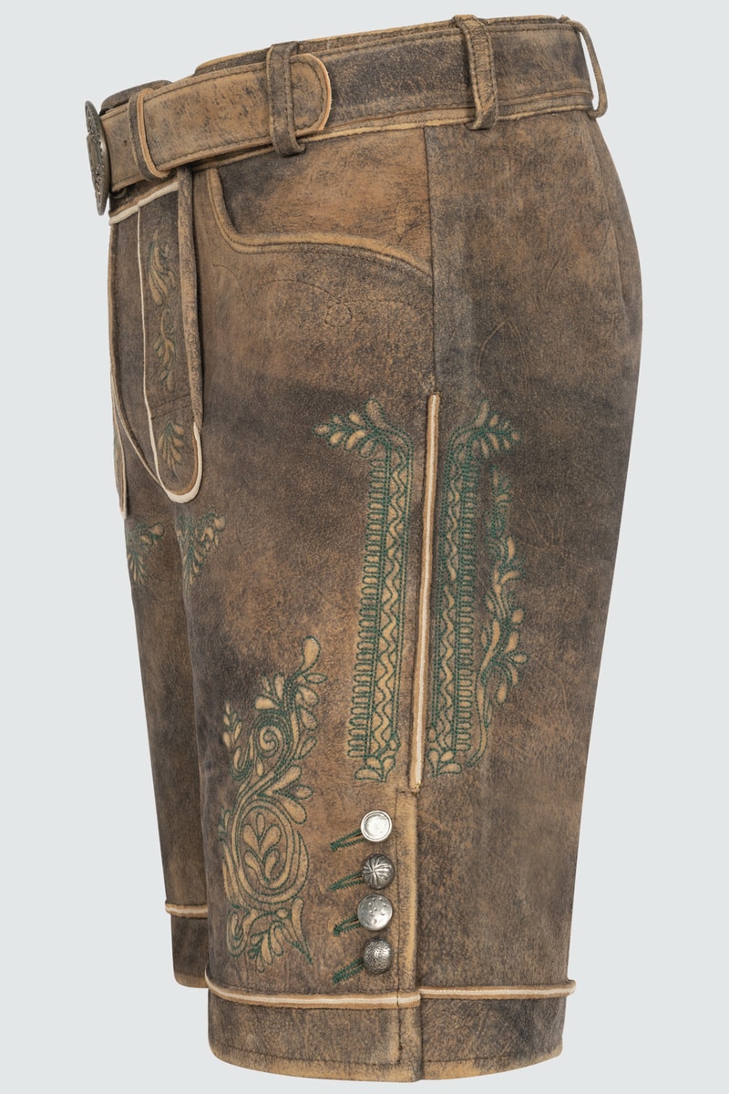 Lederhose Rob mit Gürtel
