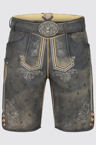 Lederhose Lukas with belt