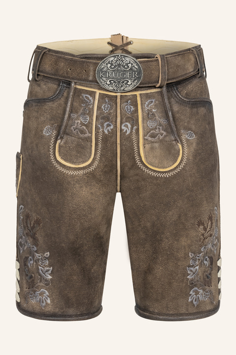 Lederhose Ulli mit Gürtel