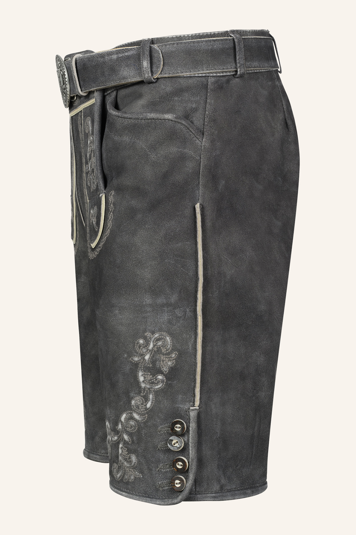 Lederhose Nevi with belt