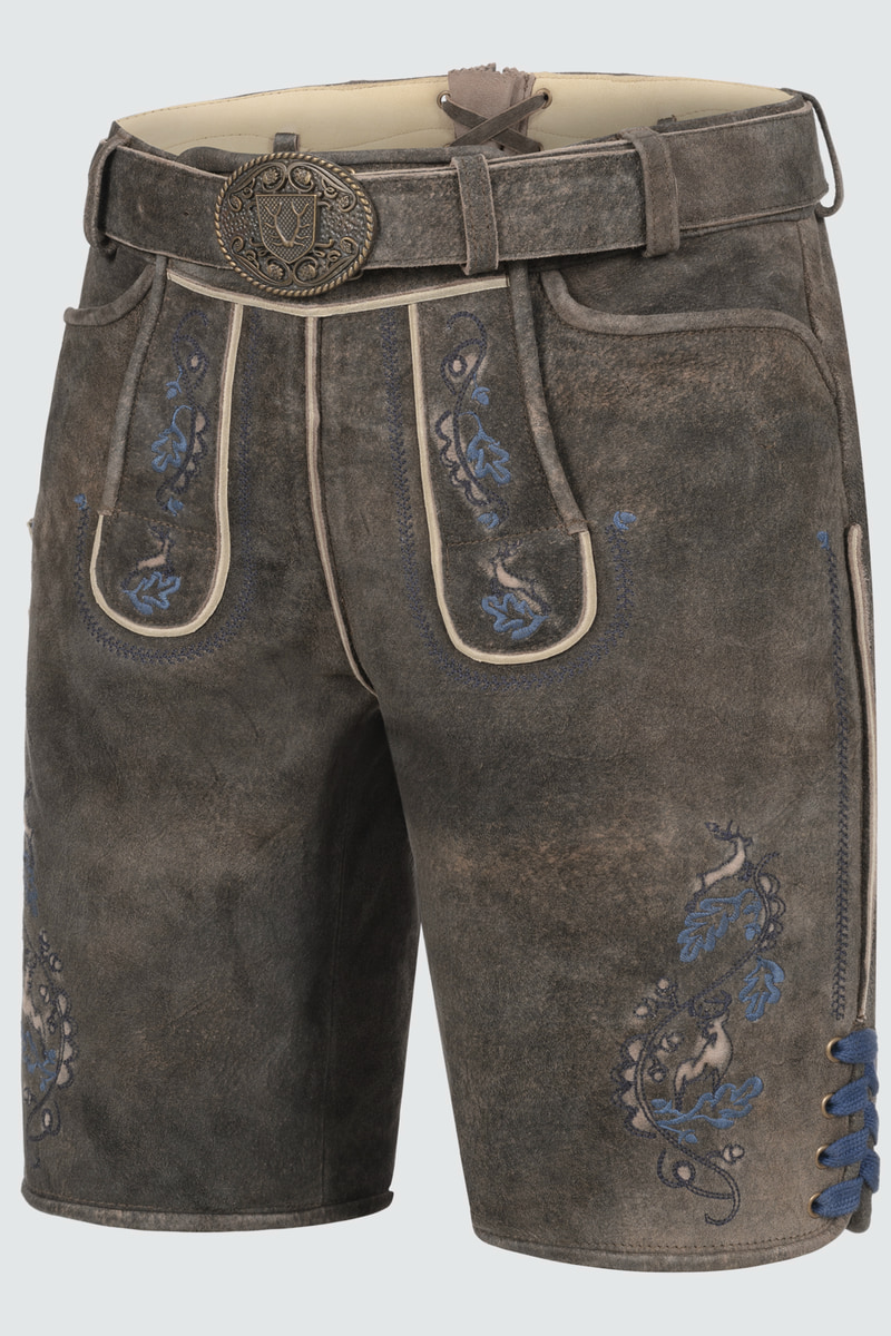 Lederhose Vasili mit Gürtel