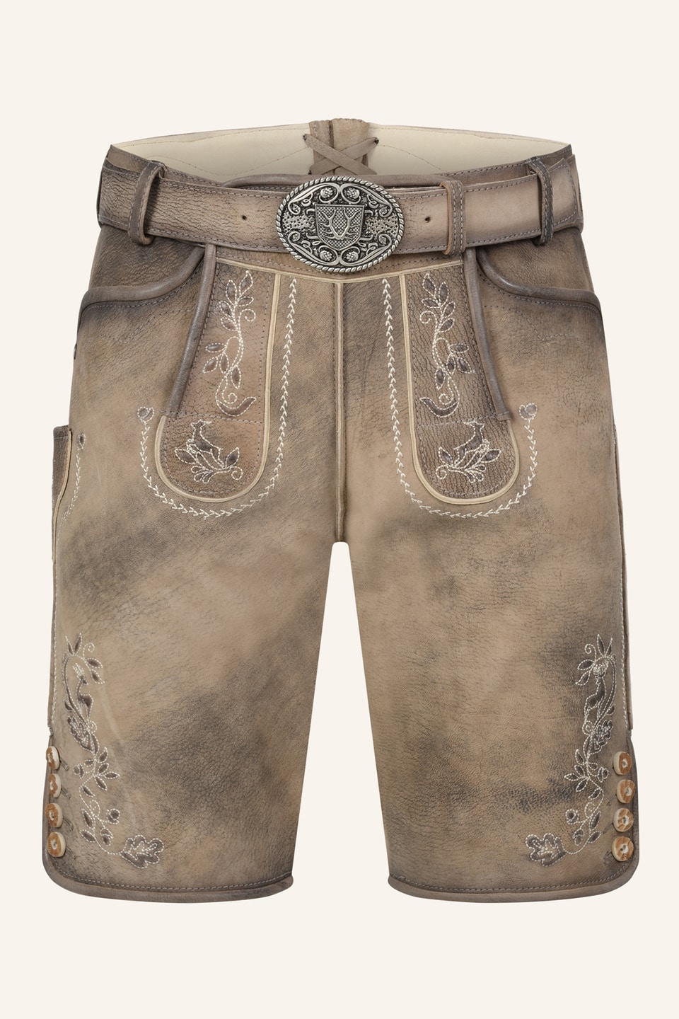 Lederhose Wincent with belt