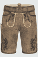 Lederhose Emil mit Gürtel
