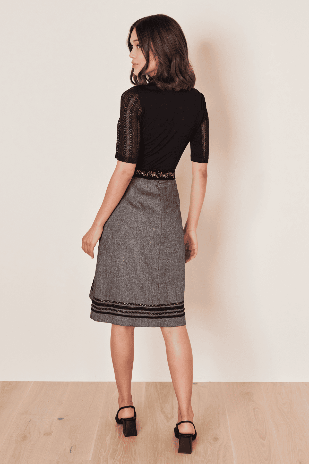 Trachtenrock Damen Knielang - Dirndl Rock Für Oktoberfest