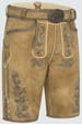 Lederhose Juan mit Gürtel