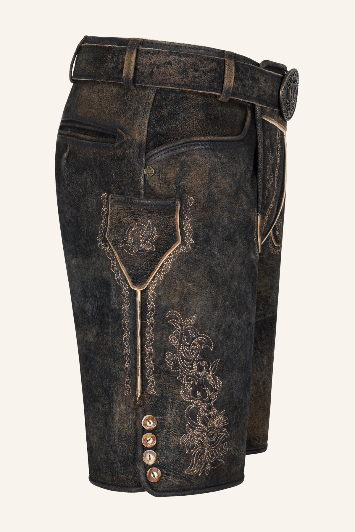 Lederhose Jihn with belt