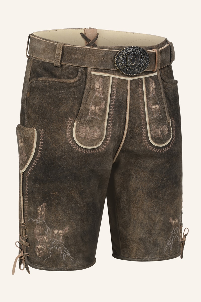 Lederhose Deniz with belt