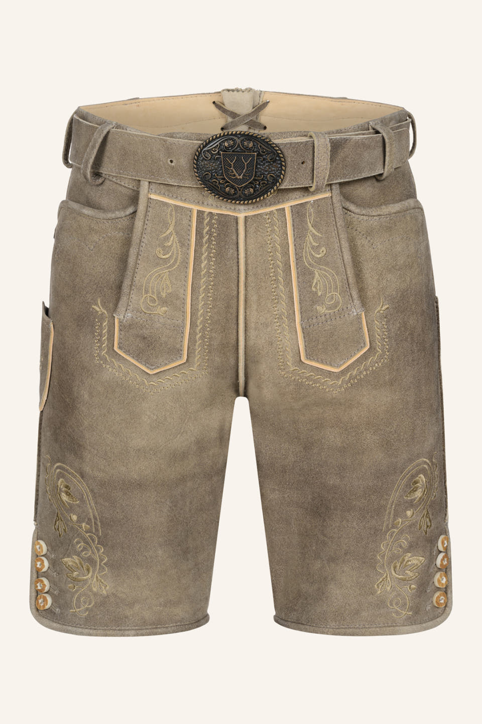 Lederhose Iwan with belt