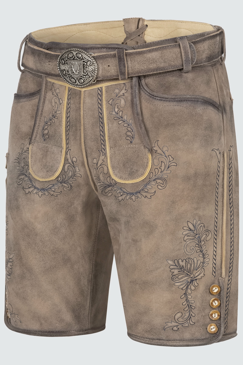 Lederhose Brandon with belt