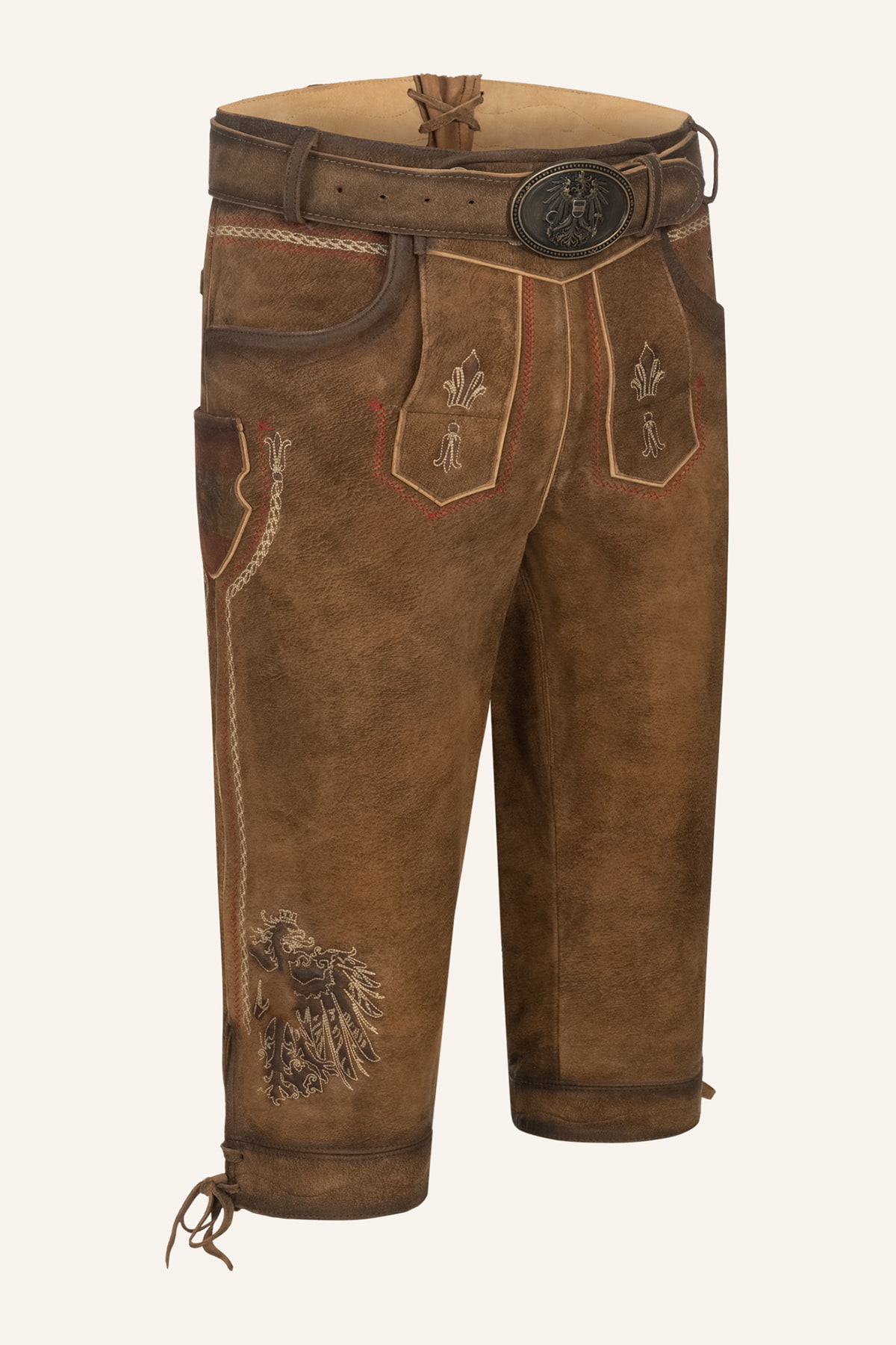 Lederhose Mei Hoamat with belt