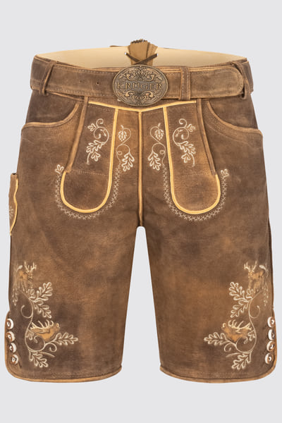 Lederhose Lennard with belt