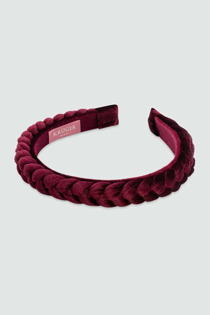 Slim velvet hairband