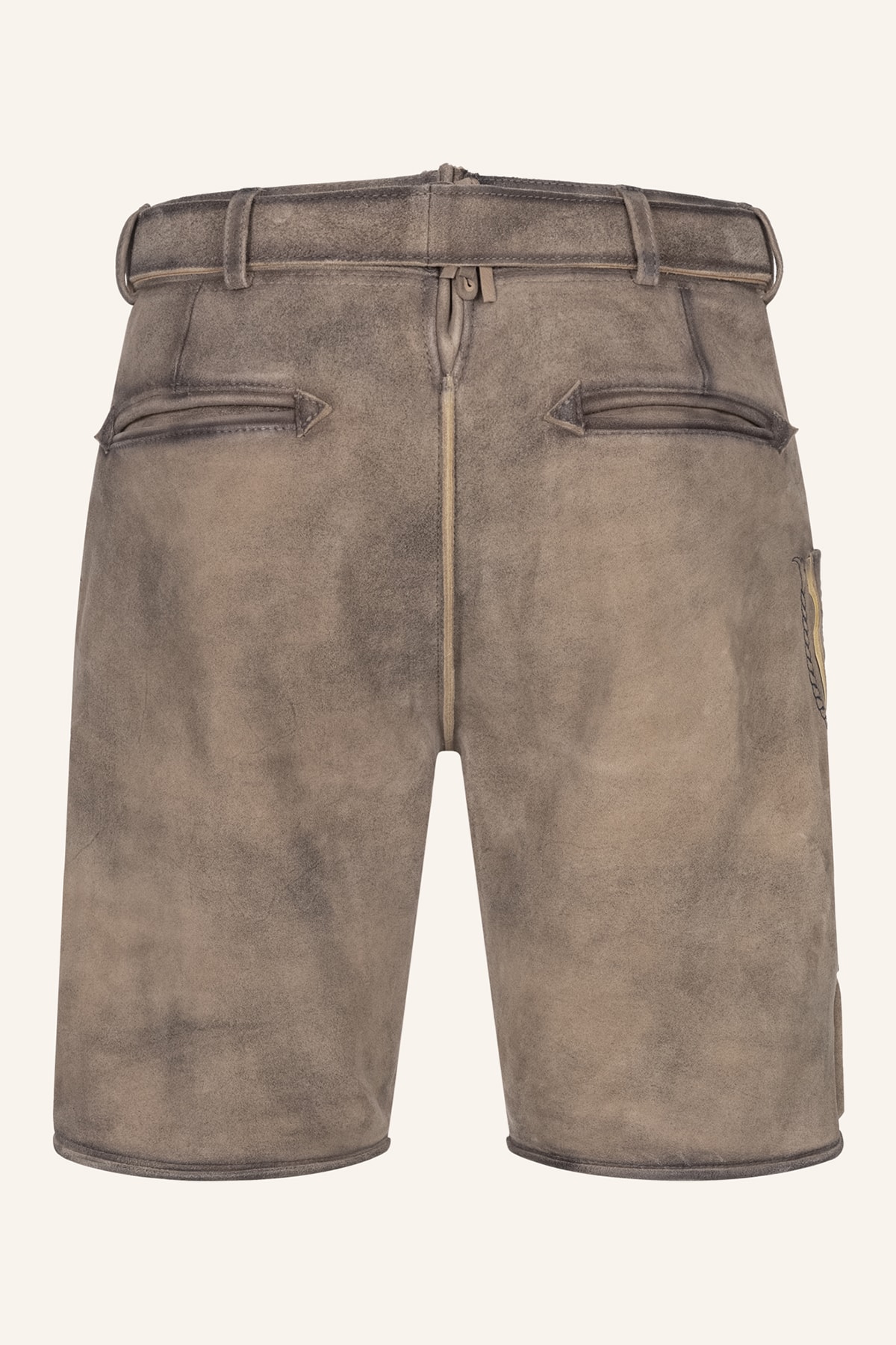 Lederhose Brandon mit Gürtel
