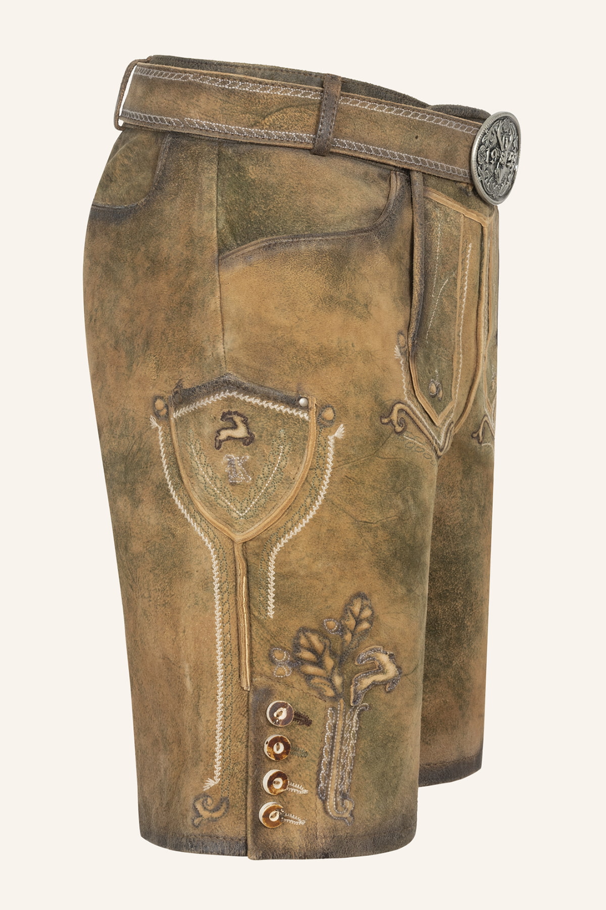 Lederhose Milo with belt