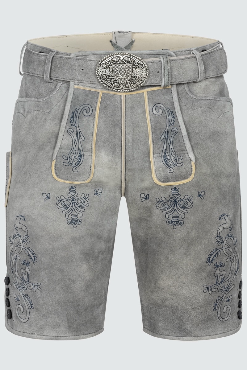 Lederhose Lucius with Belt