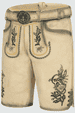 Lederhose Darian with belt