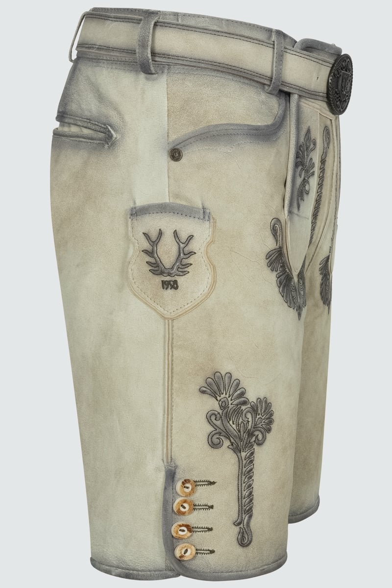 Lederhose Aric mit Gürtel