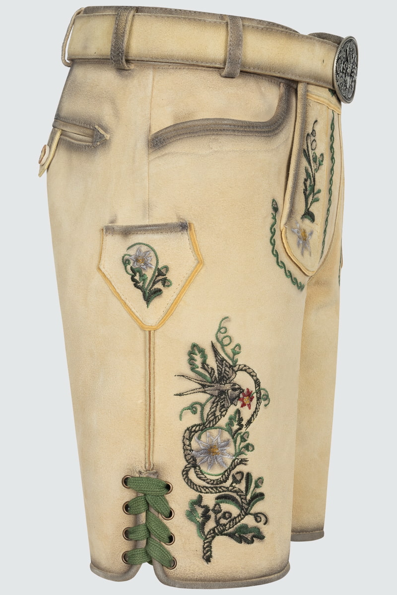 Lederhose Darian with belt