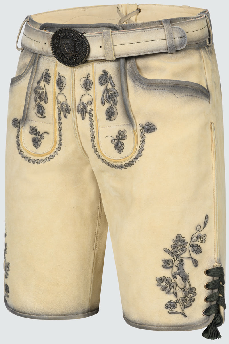 Lederhose Nolan mit Gürtel