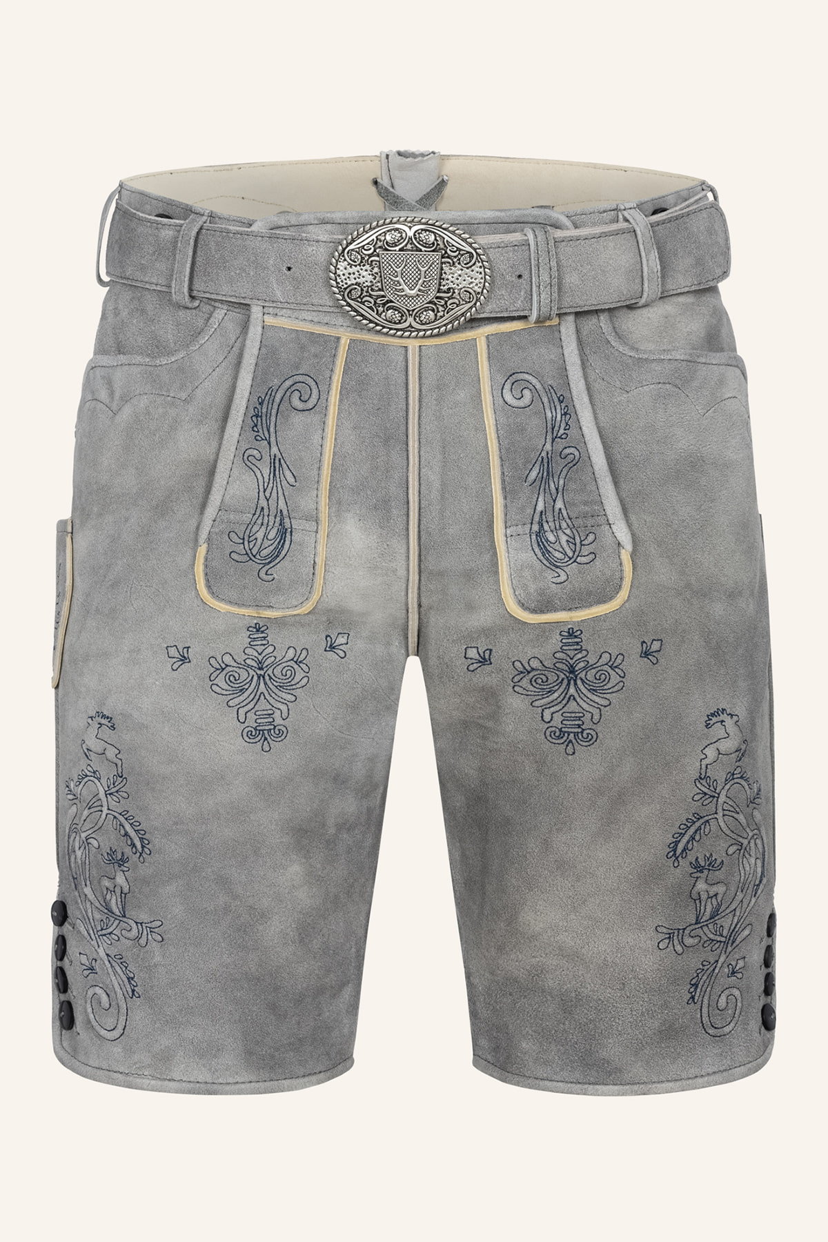 Lederhose Lucius with Belt