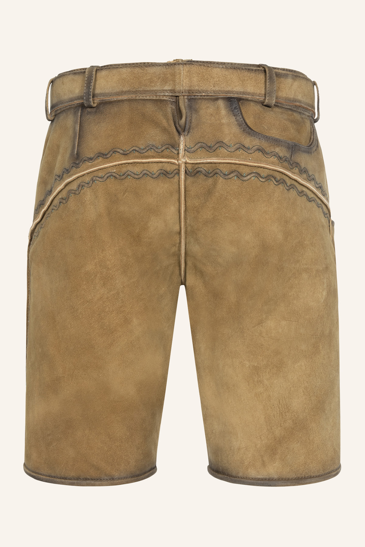 Lederhose Juan mit Gürtel