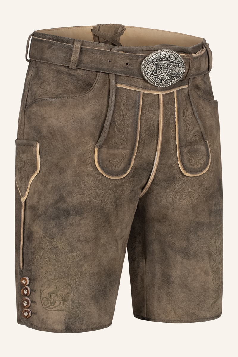 Lederhose Denis mit Gürtel