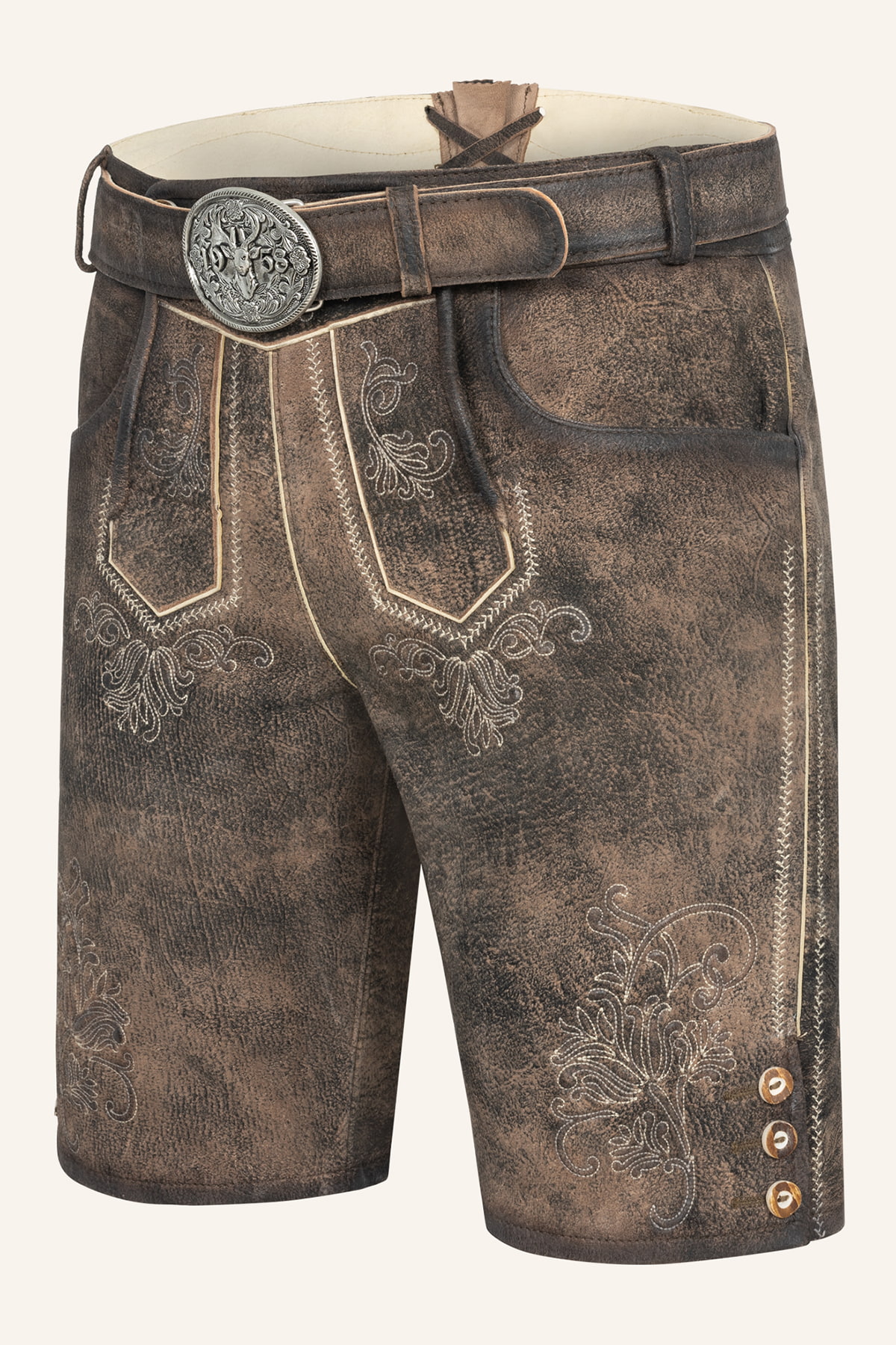 Lederhose Arijus with belt
