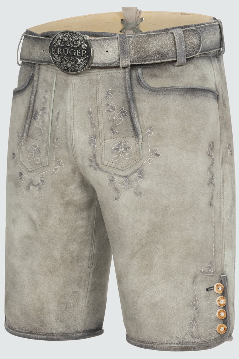 Lederhose Lenny mit Gürtel