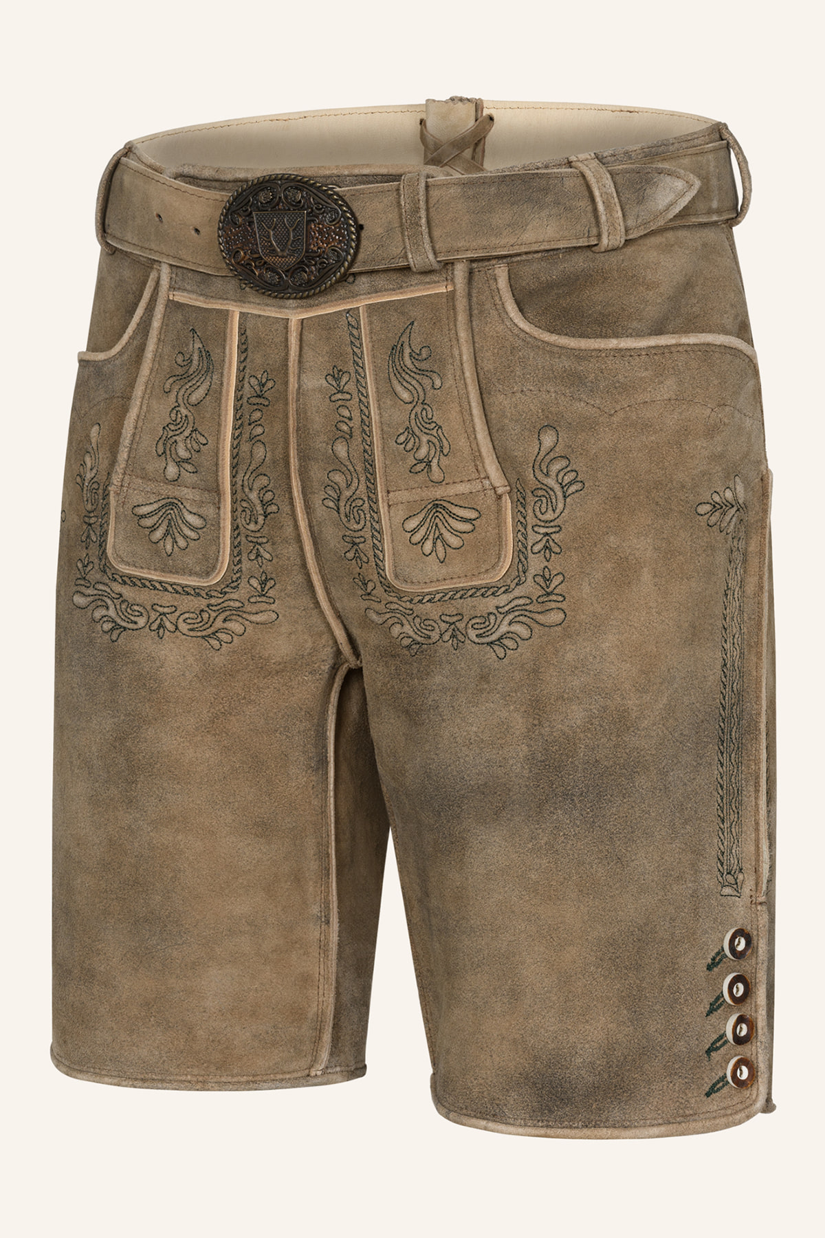 Lederhose Karim with belt