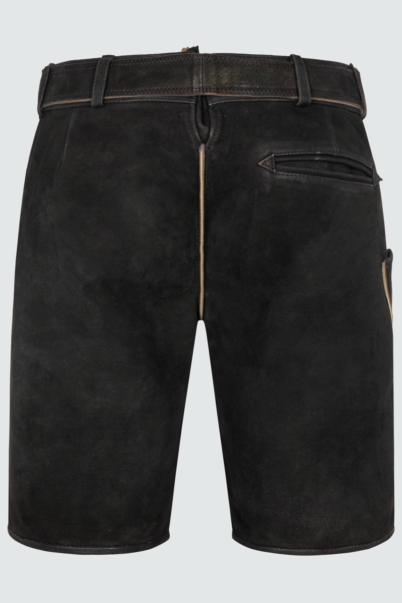Lederhose Caelius mit Gürtel