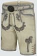 Lederhose Aric mit Gürtel