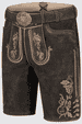 Lederhose Orlando mit Gürtel