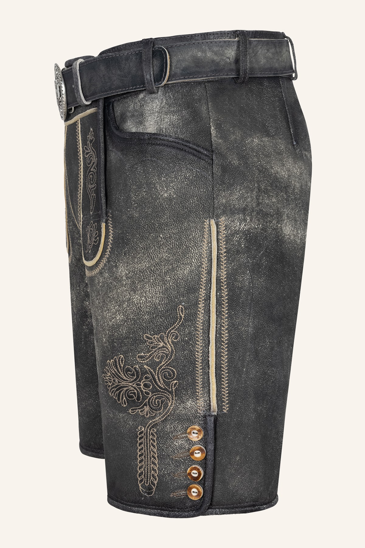 Lederhose Kieran with belt
