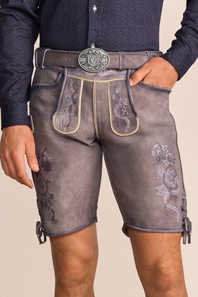 Lederhose Mirko with belt