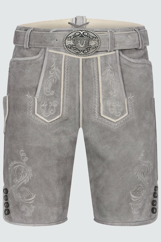 Lederhose Maik mit Gürtel günstig online kaufen